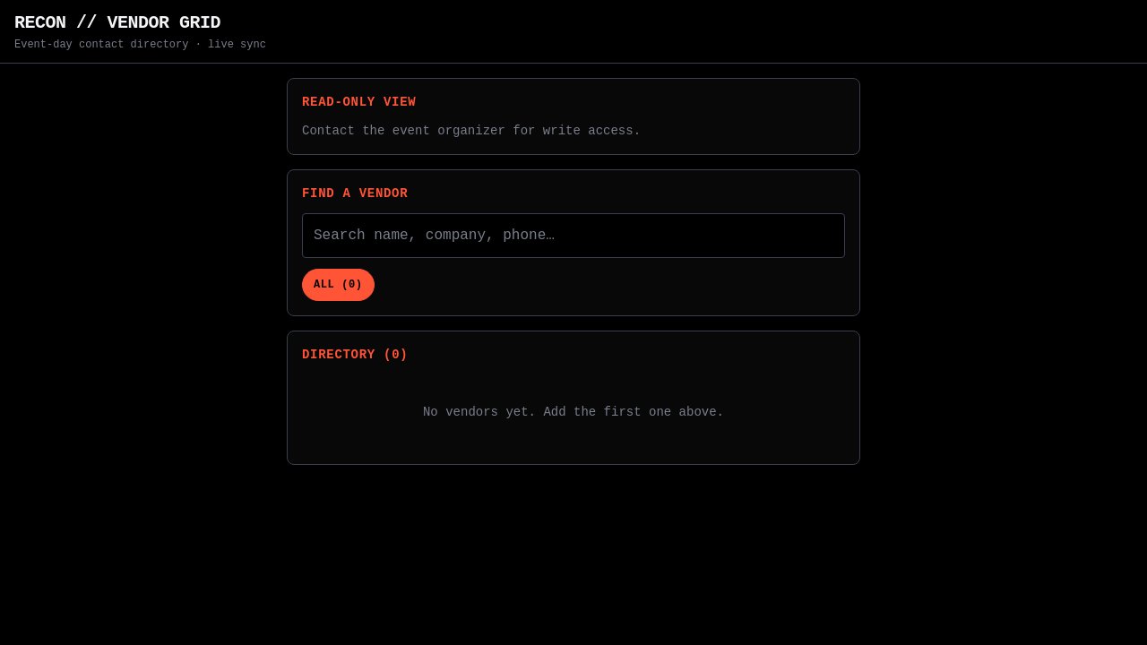 on-site-vendor-contacts